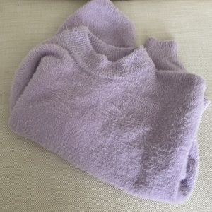 Cute cozy super soft lavender sweater.Cali by Carrie underwood Small.